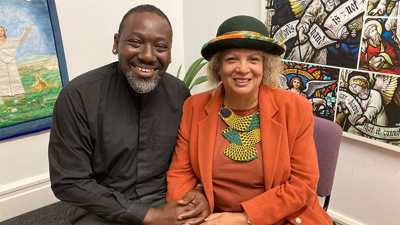 Jide Macaulay and Jolivia Gaston